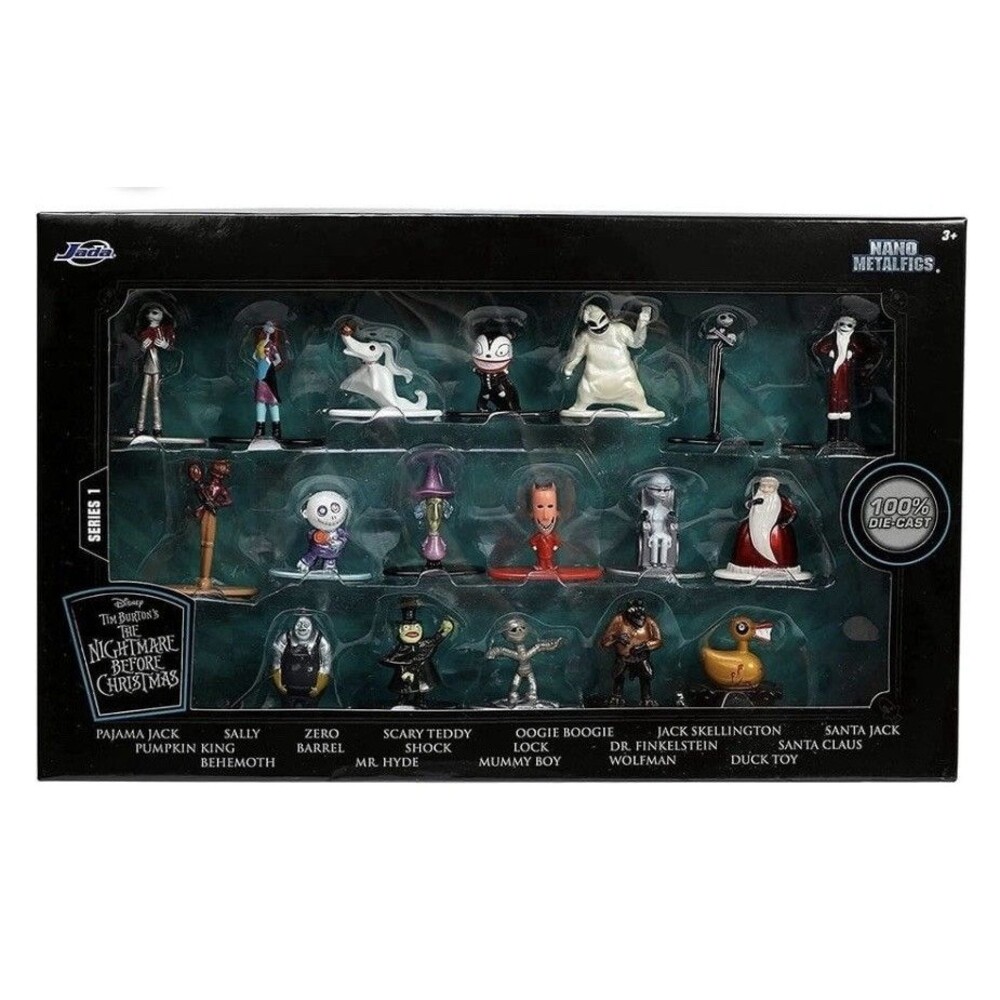 Jada Toys Disney Tim Burton's The Nightmare Before Christmas Series 1 - 18-Pack
